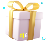 Receba seus bônus de boas-vindas no dj6